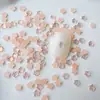 Decoraciones para Uñas de Arte de Estrellas de Mar de 4 mm Mini Brillantes Irregulares de Fondo Plano de Colores Cristales de Vidrio Accesorios DIY