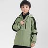 Jaqueta Infantil de Duas Peças Jaqueta Masculina de Outono e Inverno para Exterior Jaqueta Infantil para Casal Corta-vento e Impermeável