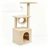 Árvore para gatos de comércio exterior drop shipping túnel pequeno para gatos arranhador para gatos árvore para gatos integrada arranhador totalmente sisal durável cama para gatos fechada