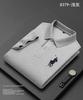 Verano Nuevo Transfronterizo Camiseta de Solapa para Hombre Color Sólido Algodón Camisa Polo para Hombre Camiseta para Hombre Amigable con la Piel Bordada Combinable Manga Corta para Hombre