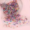 Cuentas de arroz de ojo de gato antiguas de 2,5 mm, cuentas sueltas redondas, hechas a mano, pulseras de cuentas caseras, collares, accesorios al por mayor
