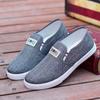 Zapatillas Ligeras de Old Beijing para Primavera y Otoño para Hombre de Tela Vaquera Lona Zapatos Individuales Slip-On Zapatos de Estudiante Masculino Casual y a Cuadros Dropshipping