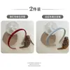 Diadema Azul Simple Coreana Fina para Mujer para Salir, Versátil Lavado de Cara, Plancha de Pelo, Moño de Pelo, Nuevo Pasador 2025 Personalización
