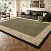 Tapete para Sala de Estar, Estilo Vintage, Não Lavável, Limpável, Sem Manutenção, Tapete para Mesa de Centro, Área Grande, Cobertura Total, Tapete para Cabeceira de Quarto