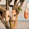 Productos Exteriores Transfronterizos, Artesanías de Madera para Jardín, Comedero para Colibríes, Comedero para Pájaros Colgante, Madera de Haya Ecológica