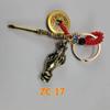 Novo Pingente Chaveiro Moeda Cinco Imperadores Chinoiserie Moeda de Cobre Carro Joia Artesanal Decoração Carro Estilo Étnico Pingente Barraca