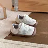 Zapatillas Casuales de Malla Transpirable para Niñas 2026 Primavera y Otoño Nuevo Estilo Coreano Florales Dulces Estilo Universitario Zapatos Blancos Modernos
