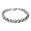 Yuji retro acero de titanio cadena quilla pulsera cesta de flores moda personalidad cadena individual pulsera de cadena moderna para hombre y mujer