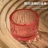 Copo de Vela Casual Copo Vazio Vidro Transparente Suporte de Vela Colorido Decorações de Quarto DIY Vela de Aromaterapia Mini