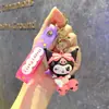 Llavero de Muñeca de Dibujos Animados Sanrio Kulomi, Colgante de Máquina de Bolas, Llavero Lindo para Bolsos, Pequeño Regalo al por Mayor