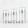 Producto Más Vendido del Fabricante, en Stock: Botella de Vacío Limpiador Facial de Nuez 100ml 120ml, Botella Dispensadora de Loción Tipo Prensa