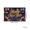 Banner de Fondo Feliz Año Nuevo 2027, Fondo Decorativo para Fiesta de Nochevieja, Fondo Temático de Globos y Fuegos Artificiales