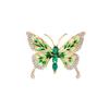 Moda nacional esmalte borboleta broche de luxo feminino temperamento alfinete de alto sentido moda all-match corsage terno jaqueta acessórios