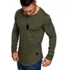 2021 Amazon deseo otoño costura cuello redondo camiseta interior para hombre abrigo fabricantes de comercio exterior al por mayor