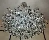 Restaurante Sucursal de Villa de Lujo de Gama Alta Sala de Estar Sencilla y Lujosa de Gama Alta Lámpara de Techo Vestíbulo Sucursal Francés Lámpara de Araña de Cristal