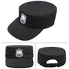 Gorras de Seguridad Estilo Nuevo Gorras de Entrenamiento de Verano Gorras Negras Transpirables de Copa Plana Uniformes de Seguridad Ropa de Protección Resistente al Desgaste y a la Suciedad Gorras Transpirables