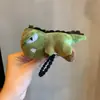 Faixa de cabeça de dinossauro engraçada de animal de desenho animado super fofa faixa de cabeça de hambúrguer lavagem de rosto fotografia adereço de cabeça para performance de adultos e crianças