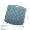 Tapete de isolamento térmico de silicone Cozinha comercial doméstica Anti-escaldamento Antiderrapante Panela Coaster Chinês e ocidental Food Cup Bowl Mat Resistente a altas temperaturas