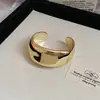 Pulseira Aberta Geométrica Irregular Brilhante Estilosa Europeia e Americana Moda Versátil Elegante Luxo Acessível Joias de Alto Padrão