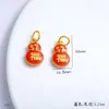 Accesorios Antiguos Chapados en Oro Serie Fortuna al por Mayor, Fuerte Retención del Color, Colgantes de Joyería de Trébol de Cuatro Hojas de la Fortuna, Dijes para DIY