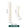 Cuchillo para marcar de plástico hecho a mano color leche imitación hueso de vaca, recortador de bordes de dos piezas color hueso, cuchillo para marcar para manualidades con tarjetas