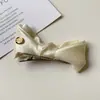 Grampo de Cabelo Laço Tridimensional Estilo Coreano Moda Personalizado Presilha Bico de Pato Elegante Laço de Cabelo Versátil 2025 Novo