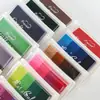 Almofada de tinta colorida para carimbos de borracha DIY, pintura a dedo infantil, almofada de tinta para álbum de palmas, almofada de tinta delicada e de alta qualidade