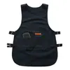 Ropa de Trabajo para Cocina Delantal sin Mangas Overol Delantal de Doble Uso Costura y Estampado de Logo Ropa Ligera Industrial para Catering para Hombres y Mujeres