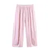 Comércio Exterior 2026 Primavera Novo Estilo Europeu e Americano Moda Feminina Casual Solta Camisa e Calça Decoradas com Bolsos 4344045