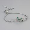Pulsera de Serpiente de Diamantes Completos Más Vendida de Amazon Pulsera Exquisita de Nicho de Lujo Ligero Pulsera para Novia Pulsera para Mujer Venta Directa de Fábrica
