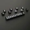 Etiqueta de Preço Plástico Display de Números de Preço Placa de Número para Balcão de Joias Placa de Sinalização Suporte Pop