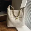 Bolso Tote Transfronterizo de Gran Capacidad con Acabado de Alta Gama, Bolso de Hombro, Nuevo Modelo 2026, Bolso Cruzado con Cadena Acolchada Estilo Chanel