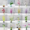 Decoración de Sashimi, Plato de Flores y Hierbas para Guarnición, Flores Decorativas Creativas para Platos 15-30cm Artículos Decorativos Pequeños para Platos Fríos y Bandejas en la Industria del Catering
