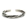Pulsera Retro Tailandia Abierta para Hombre dominante retro trenzado retorcido multicapa Pulsera Joyería de plata tailandesa para Hombre venta al por mayor