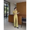 Camisa Versátil de Estilo Retro Elegante para Otoño 2026 con Decoración de Cinta, Top Holgado, Distribución para Transmisión en Vivo