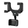 Soporte universal para teléfono móvil de coche, espejo retrovisor de coche, soporte para grabadora de conducción, soporte de navegación, marco de fijación para soporte de teléfono móvil multifunción