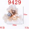 Versión coreana de los nuevos accesorios para el cabello flor de trébol corazón concha de imitación accesorios diy accesorios de aleación venta al por mayor al contado 495