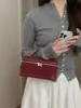 Bolso Casual Retro de Bloques de Color para Mujer 2025 Nuevo Modelo Gamuza Versátil Bolso Cuadrado Pequeño Moda de Nicho Bolso Cruzado