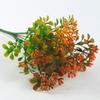Fábrica de atacado planta de ramo artificial milão fruta milão grama interior casa decoração de mesa rica fruta vaso de planta