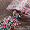 Piezas de Arcilla Suave como Pétalos, Piezas de Arcilla Suave para Uñas, Pegatinas de Uñas de Arcilla Suave para Manualidades, Parches Decorativos de Arcilla Suave, Paquete Mixto de 1000 Piezas en Stock
