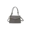 Bolsa Leopardo da Moda para Mulheres 2026 Primavera Nova Tendência Retrô para o Dia a Dia Bolsa de Ombro Transversal Estilosa Simples Pequena Quadrada
