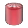 Altavoz Bluetooth Mini Macaron Transfronterizo Portátil Subwoofer Exterior Altavoz Pequeño Cañón de Acero de Escritorio Regalo Creativo