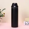 Nueva Taza Térmica Portátil Creativa de Doble Pared Acero Inoxidable 316 Botella de Agua Deportiva Taza de Agua Portátil para Exteriores con Popote