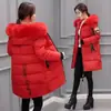 Abrigo acolchado de algodón transfronterizo para mujer 2023 nuevo estilo coreano de invierno abrigo acolchado de plumón y algodón para mujer de longitud media abrigo acolchado engrosado para mujer