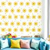 Decoración creativa de sol para comercio exterior, sol colorido, decoración de ventana transfronteriza para el hogar, guardería, decoración interesante para embellecer la pared