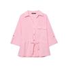 Conjunto de Pantalones Estilo Nuevo Ropa para Mujer Camisas Estilo Europeo y Americano Ropa Casual Venta al por Mayor Transfronteriza Principios de Primavera