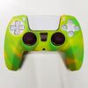 Adecuado para funda protectora de silicona para mando de juego PS5 de Black Myth Wukong con punto antideslizante camuflaje de color puro mezclado inalámbrico