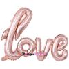 Globo de aluminio con forma de corazón de 40 pulgadas, ideal para bodas, San Valentín, confesiones, fotografías, cartas de amor y fiestas.