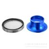 Carburador Modificado para Motocicleta Pwk21-34 Taza de Filtro de Aire Cnc Taza de Recolección de Viento Malla de Acero Inoxidable Desmontable 50 55mm