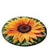Alfombra de Flores Tridimensional Transfronteriza, Alfombra de Sala de Estar de Terciopelo de Cristal, Manta para Cubrir Completamente el Sofá y la Mesa de Café, Manta Refrigerante para la Mesita de Noche del Dormitorio